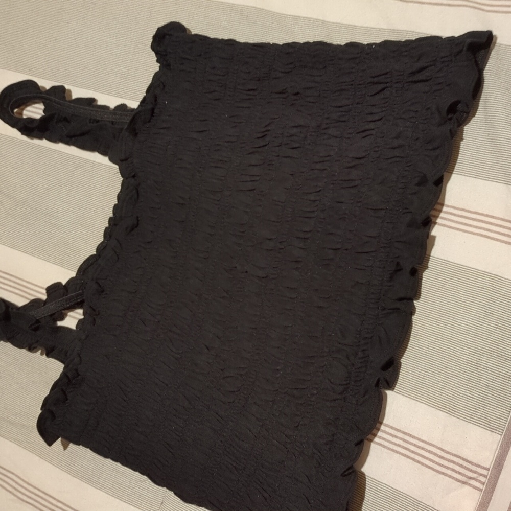 Old navy women's ruffle tank top